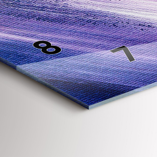 Orologi orizzontali Texture della vernice acrilica