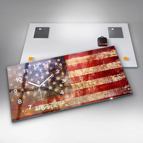 Orologi orizzontali Bandiera USA d'epoca