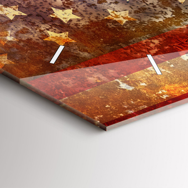 Orologi orizzontali Bandiera USA d'epoca