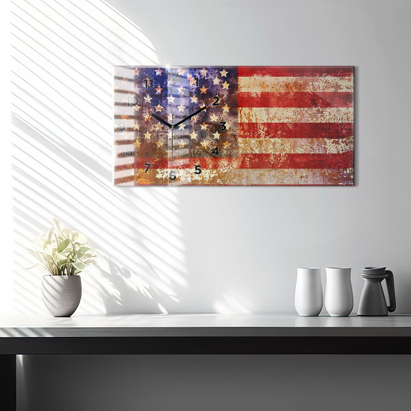 Orologi orizzontali Bandiera USA d'epoca