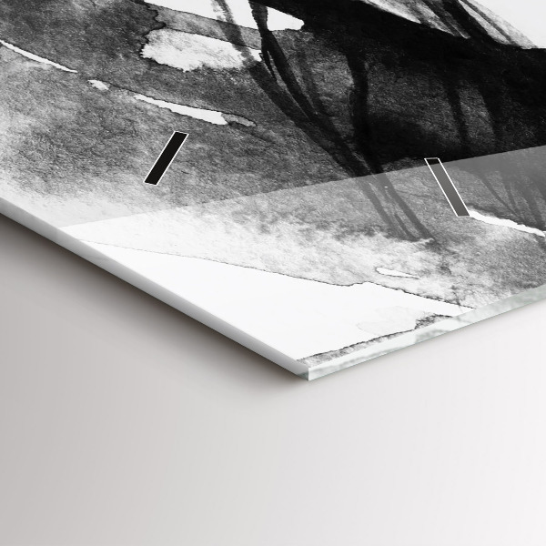 Orologi orizzontali Ritratto di donna acquerello