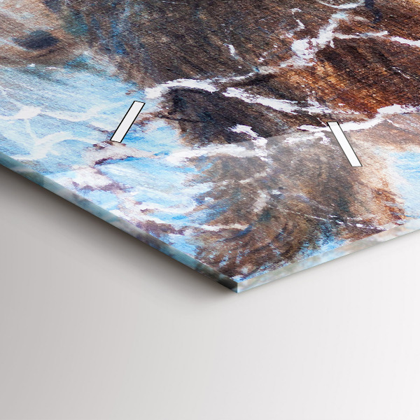 Orologi orizzontali Lupi nella foresta