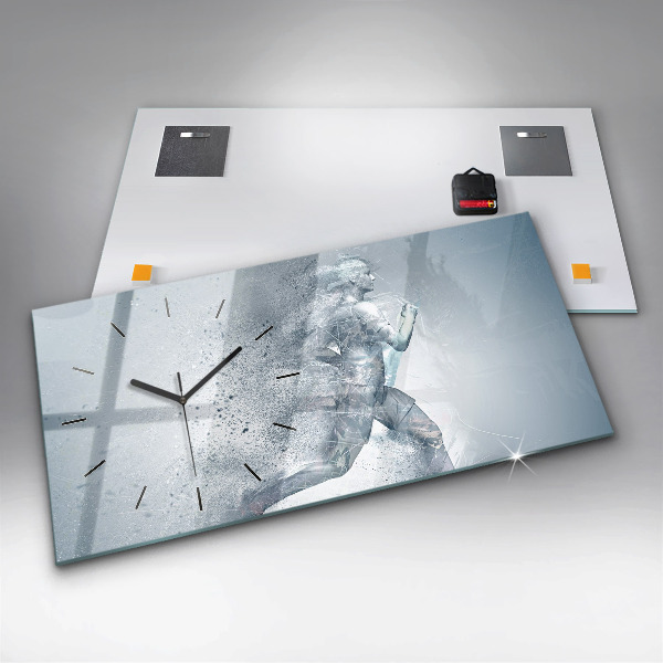 Orologi orizzontali Uomo che corre