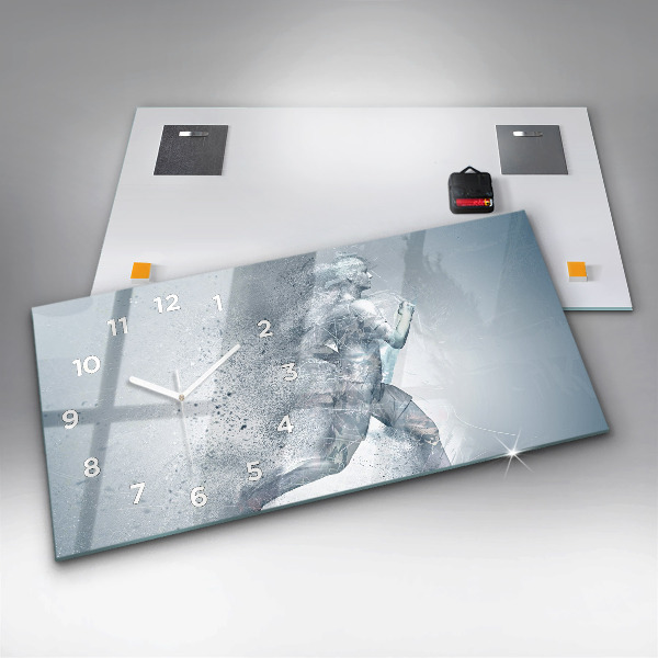 Orologi orizzontali Uomo che corre