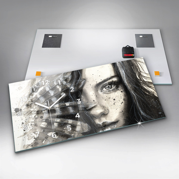 Orologi orizzontali Ritratto dipinto