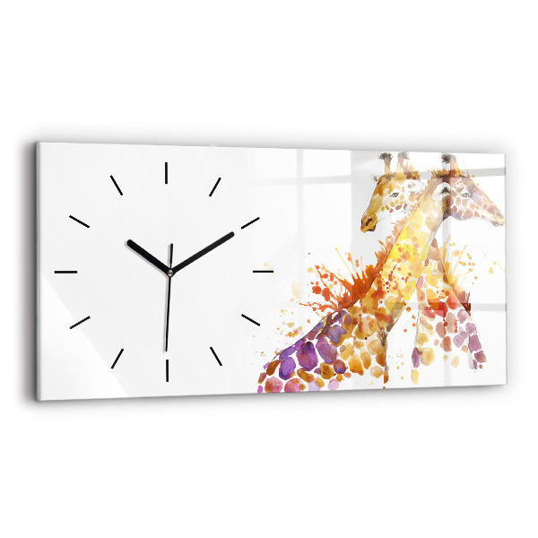 Orologi orizzontali Giraffa acquerello