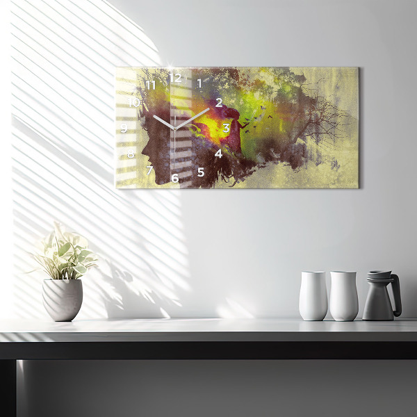 Orologi orizzontali Donna nella foresta