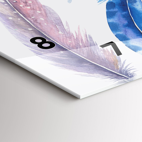 Orologi orizzontali Illustrazione d'arte retrò