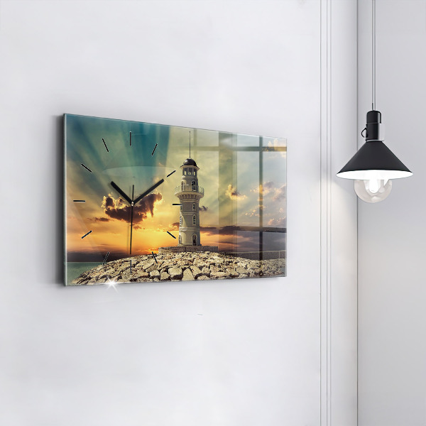 Orologi orizzontali Faro sul mare
