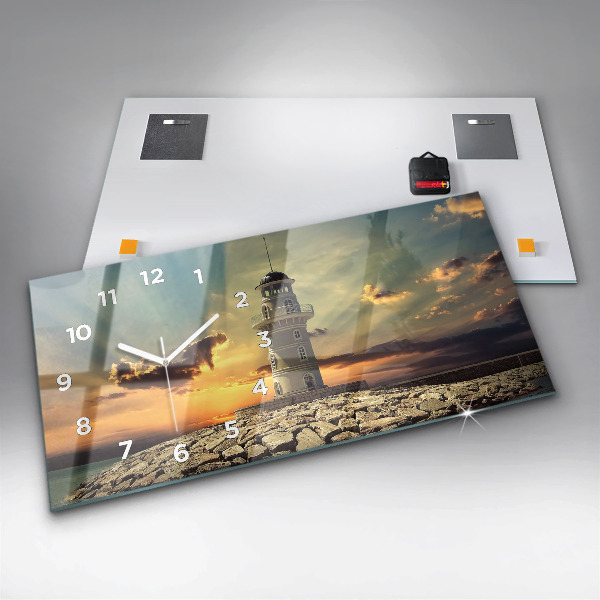 Orologi orizzontali Faro sul mare