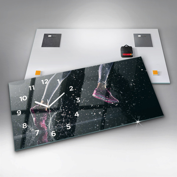 Orologi orizzontali Stile di vita sano e corsa