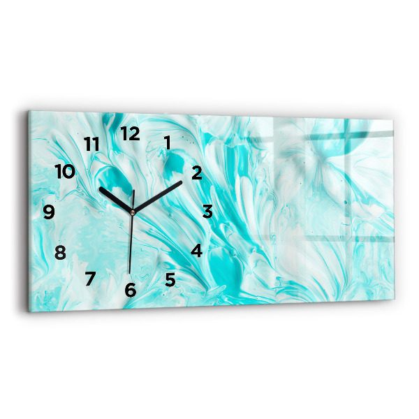 Orologi orizzontali Astrazione blu