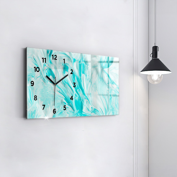 Orologi orizzontali Astrazione blu