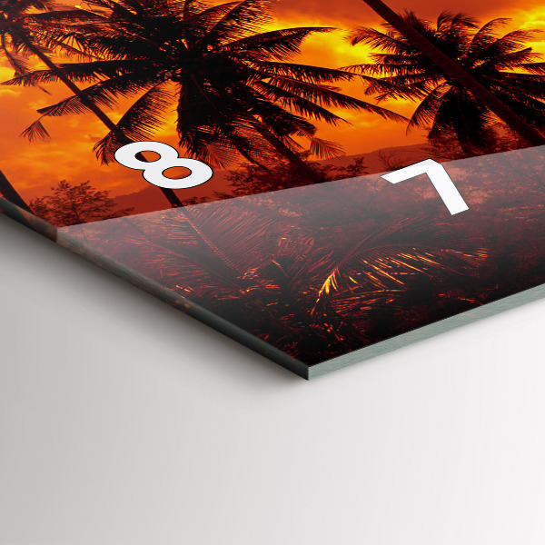 Orologio rettangolare Thailandia Klong Prao Beach