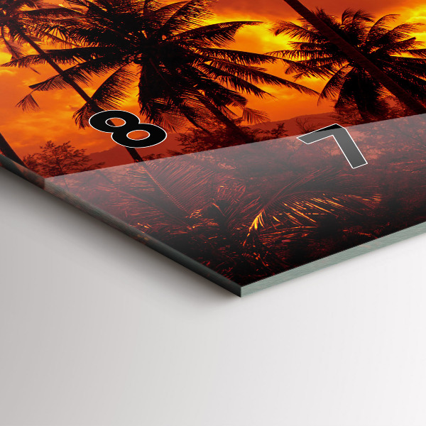 Orologio rettangolare Thailandia Klong Prao Beach