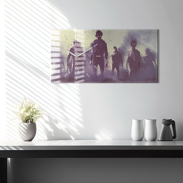 Orologi orizzontali Zombie di notte - Halloween