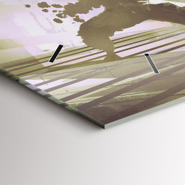 Orologi orizzontali Combattimento tra robot e samurai