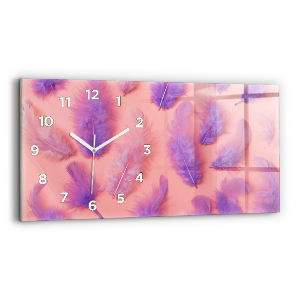 Orologi orizzontali Piume colorate
