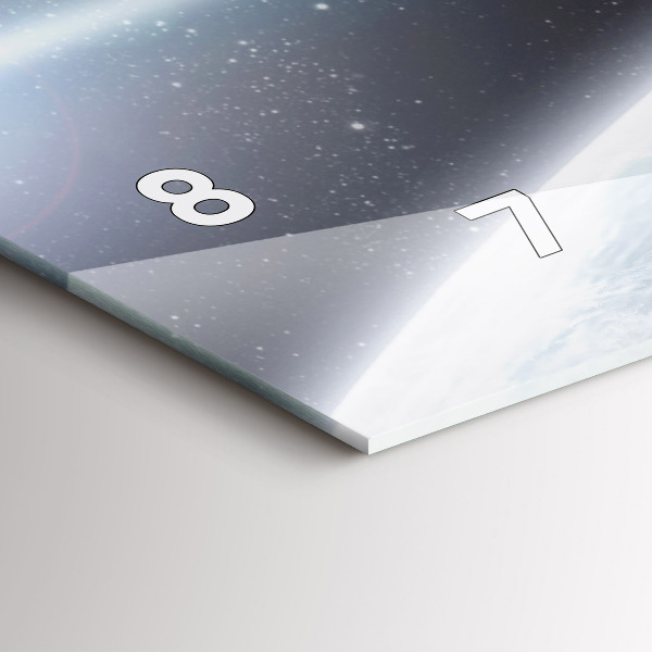 Orologio rettangolare Pianeti spaziali