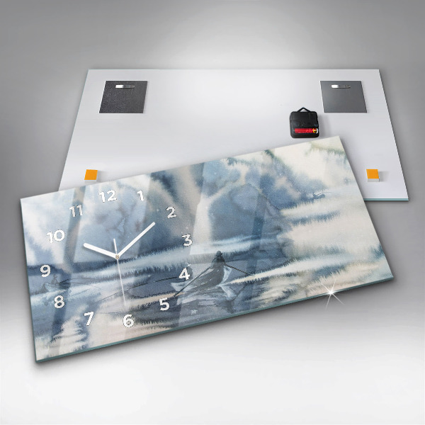 Orologi orizzontali Pescatore sul lago