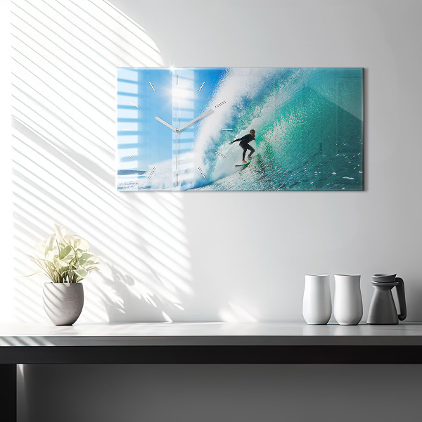 Orologio rettangolare Surf alle Hawaii