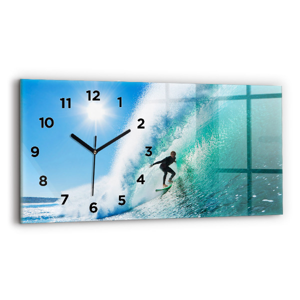 Orologio rettangolare Surf alle Hawaii