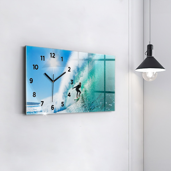 Orologio rettangolare Surf alle Hawaii