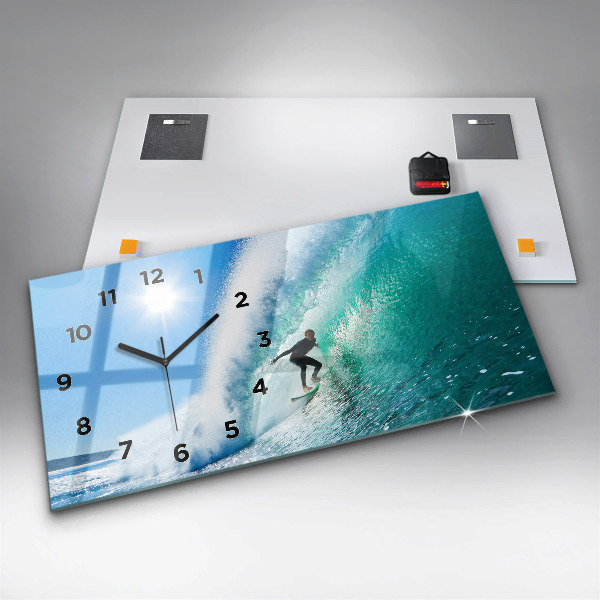 Orologio rettangolare Surf alle Hawaii