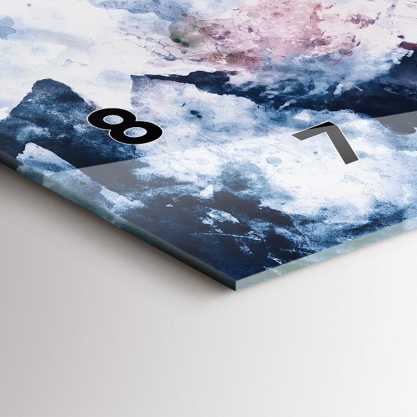 Orologi orizzontali Catene montuose astratte