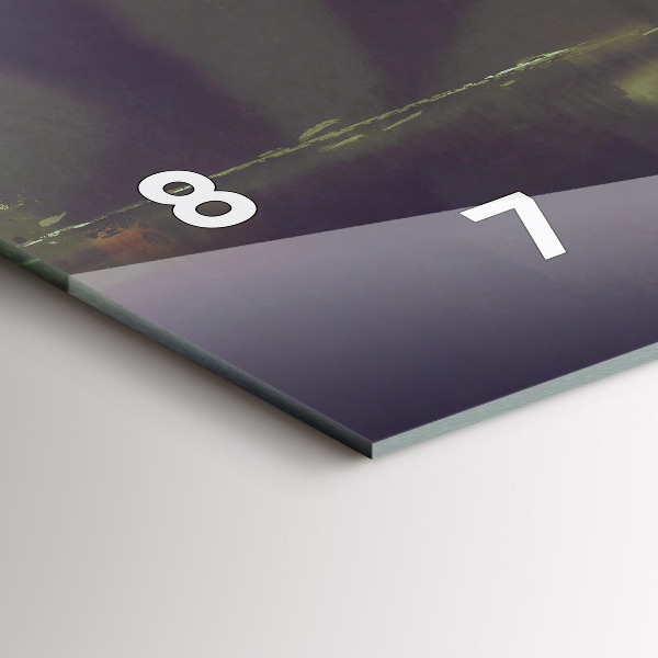 Orologi orizzontali Persone con ombrelli