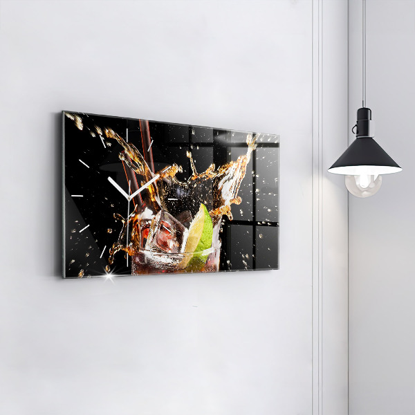 Orologio rettangolare Bere con ghiaccio