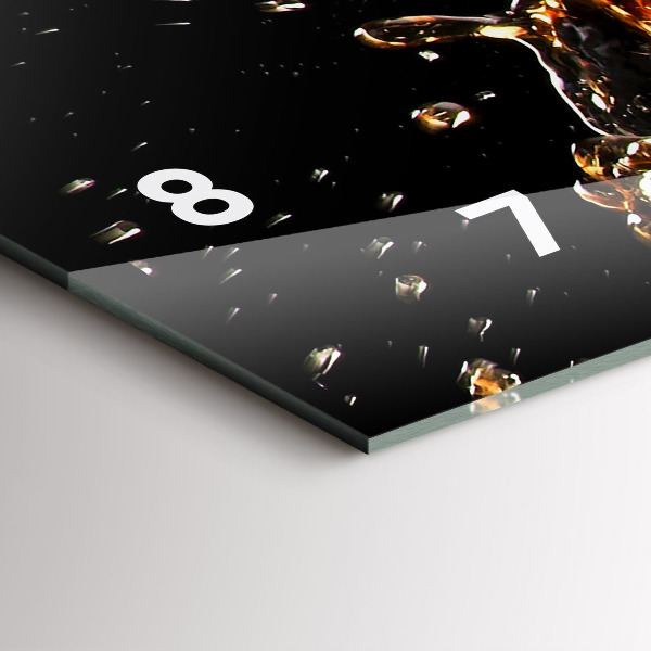 Orologio rettangolare Bere con ghiaccio