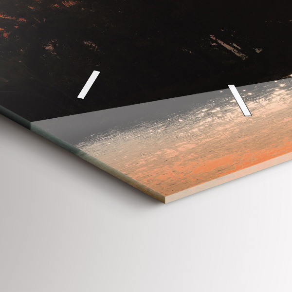 Orologi orizzontali Vacanze al tramonto con le palme