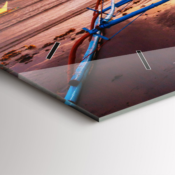 Orologi orizzontali Barca e tramonto