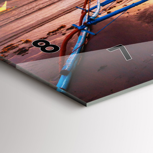 Orologi orizzontali Barca e tramonto