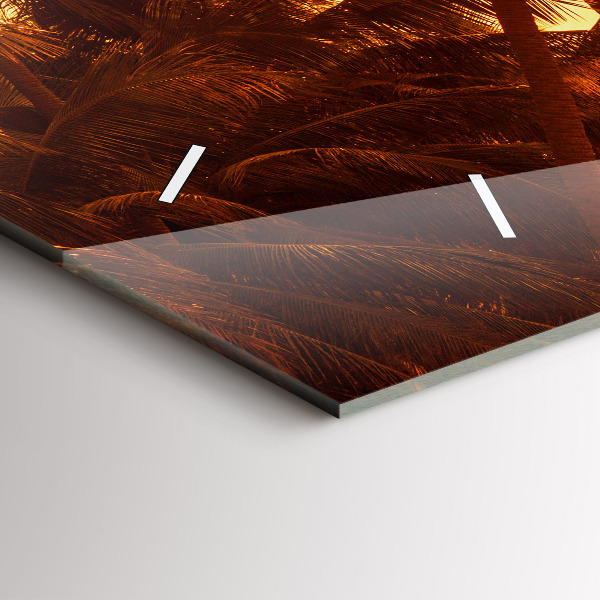 Orologi orizzontali Palme soleggiate