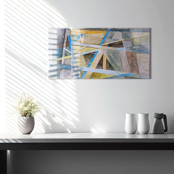 Orologio rettangolare Pittura impressionista