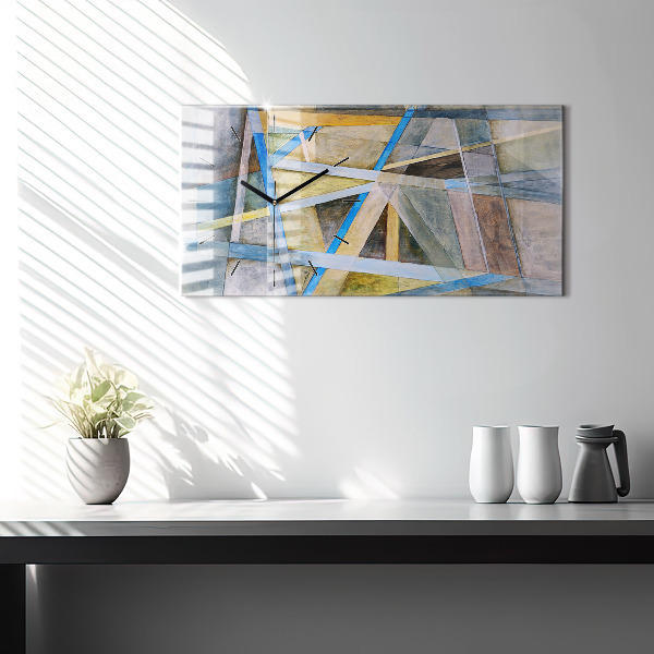 Orologio rettangolare Pittura impressionista
