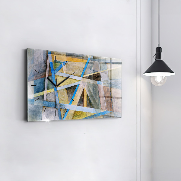 Orologio rettangolare Pittura impressionista