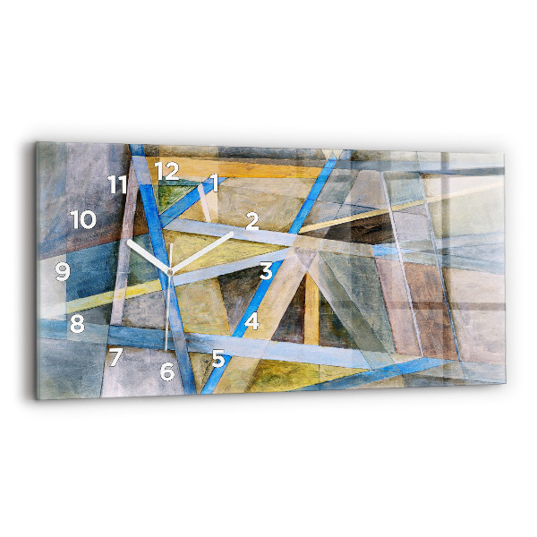 Orologio rettangolare Pittura impressionista