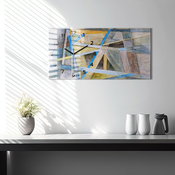 Orologio rettangolare Pittura impressionista