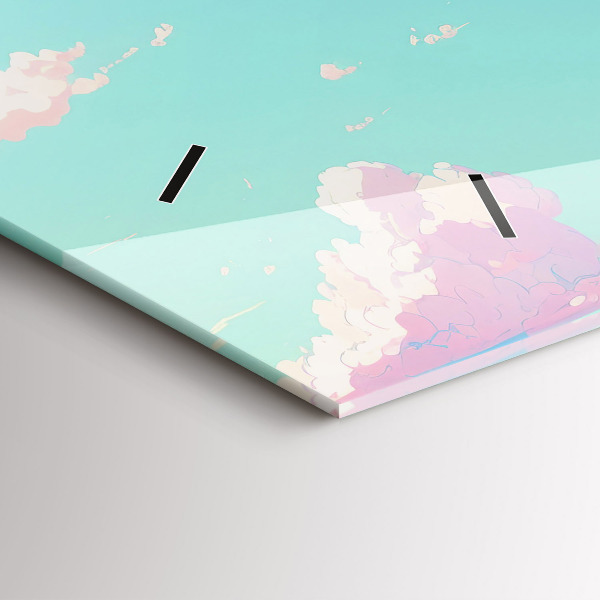 Orologi orizzontali Colore pastello del cielo