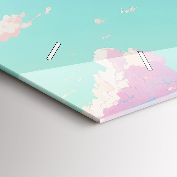 Orologi orizzontali Colore pastello del cielo