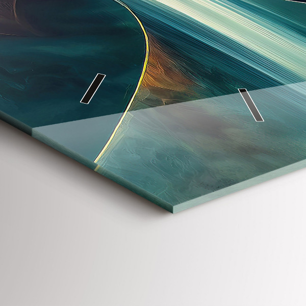 Orologi orizzontali Sfondo cascata che scorre