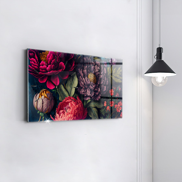 Orologi orizzontali Mazzo di fiori d'epoca