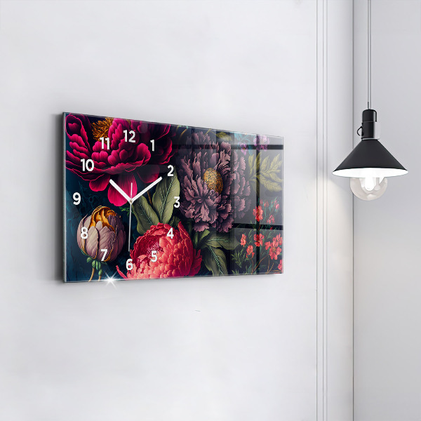 Orologi orizzontali Mazzo di fiori d'epoca