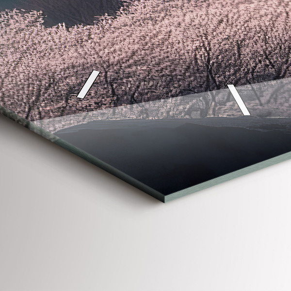 Orologi orizzontali Ciliegi in fiore della torre asiatica