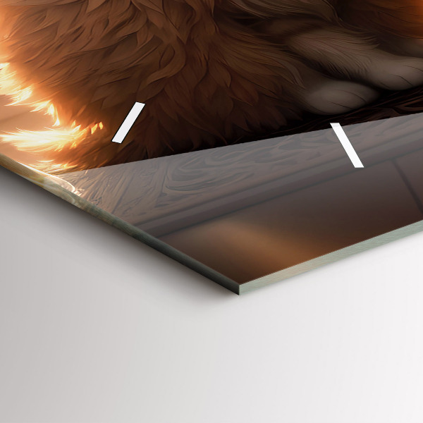 Orologi orizzontali Quattro gattini al sole