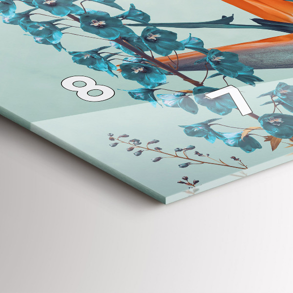 Orologi orizzontali Donna con fiori