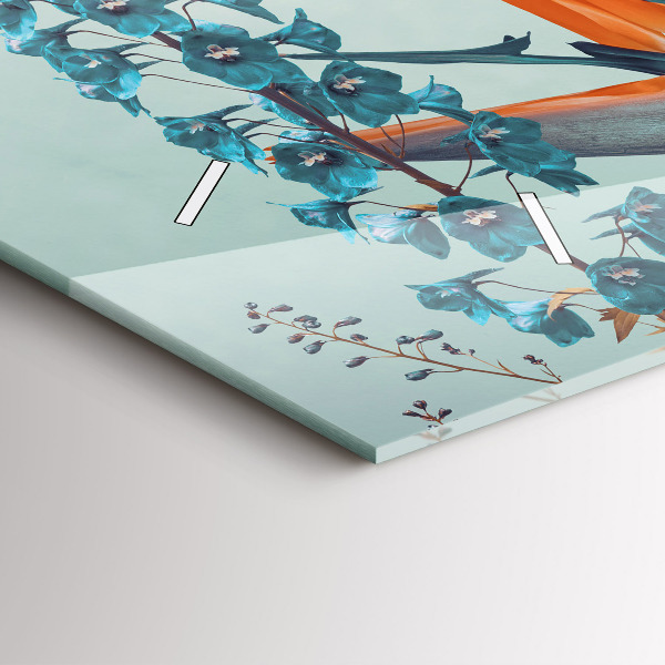 Orologi orizzontali Donna con fiori